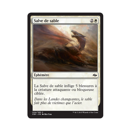 (Foil) Blanche - Salve de sable (C) [FRF]