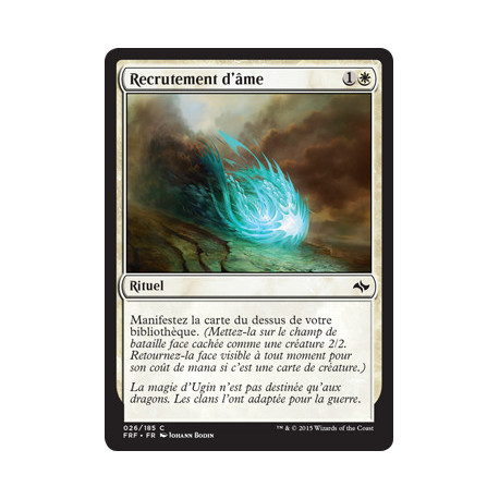 (Foil) Blanche - Recrutement d'âme (C) [FRF]
