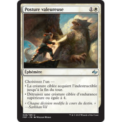 (Foil) Blanche - Posture valeureuse (U) [FRF]
