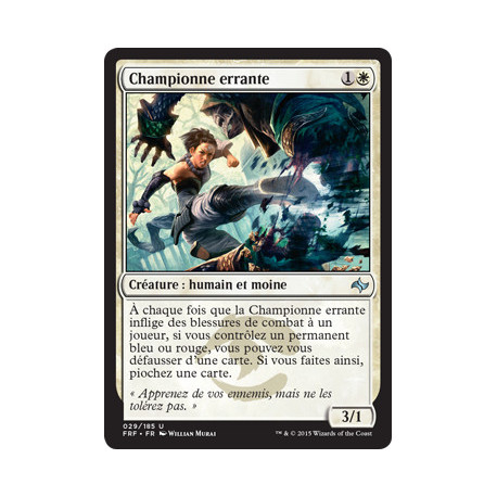 (Foil) Blanche - Championne errante (U) [FRF]