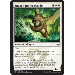 (Foil) Blanche - Dragon protectécaille (U) [FRF]