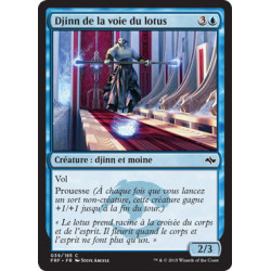 (Foil) Bleue - Djinn de la voie du lotus (C) [FRF]