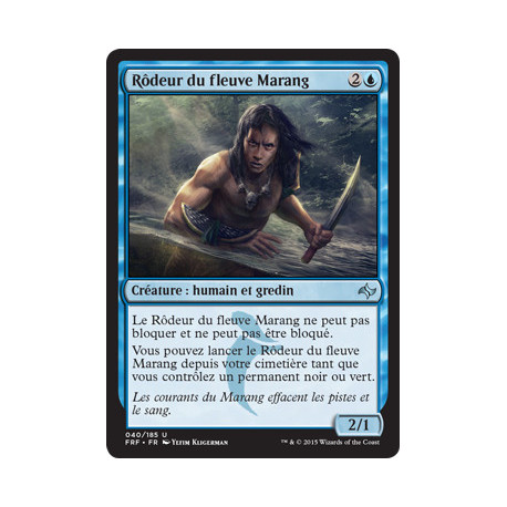 (Foil) Bleue - Rôdeur du fleuve Marang (U) [FRF]