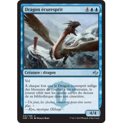 (Foil) Bleue - Dragon écuresprit (U) [FRF]