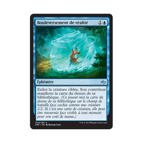 (Foil) Bleue - Bouleversement de réalité (U) [FRF]