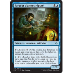 (Foil) Bleue - Forgeur d'armes réputé (U) [FRF]