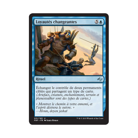 (Foil) Bleue - Loyautés changeantes (U) [FRF]