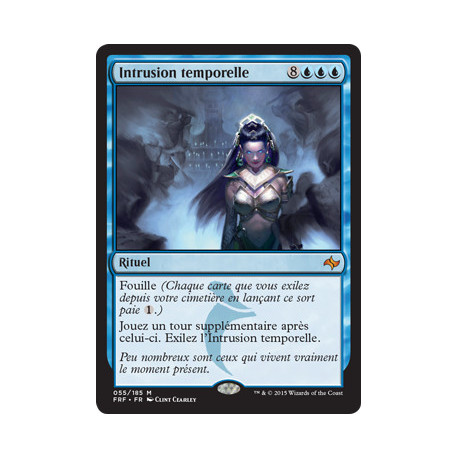 (Foil) Bleue - Intrusion temporelle (M) [FRF]