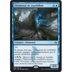 (Foil) Bleue - Élémental de tourbillon (M) [FRF]