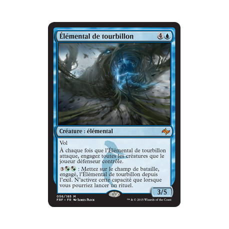 (Foil) Bleue - Élémental de tourbillon (M) [FRF]