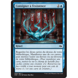 (Foil) Bleue - Consigner à l'existence (C) [FRF]