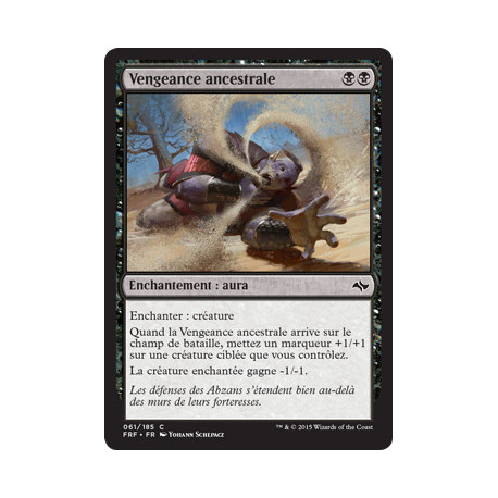 (Foil) Noire - Vengeance ancestrale (C) [FRF]
