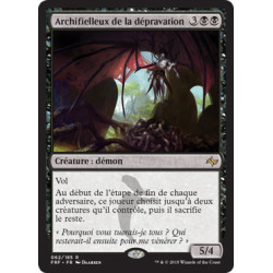 (Foil) Noire - Archifielleux de la dépravation (R) [FRF]