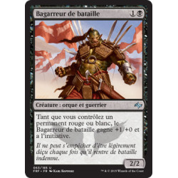 (Foil) Noire - Bagarreur de bataille (U) [FRF]