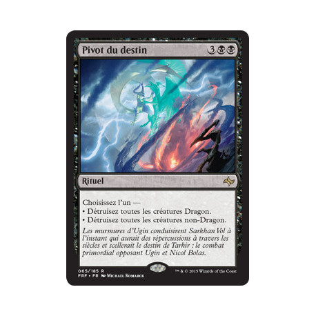 (Foil) Noire - Pivot du destin (R) [FRF]