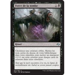 (Foil) Noire - Force de la tombe (U) [FRF]