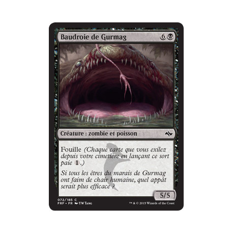 (Foil) Noire - Baudroie de Gurmag (C) [FRF]