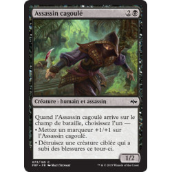 (Foil) Noire - Assassin cagoulé (C) [FRF]