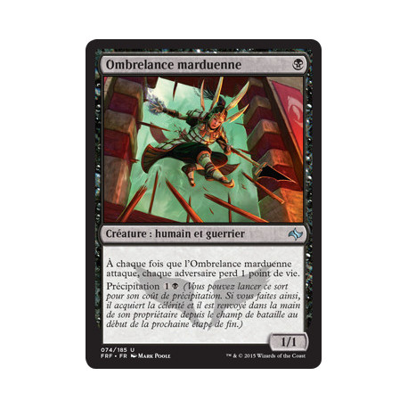 (Foil) Noire - Ombrelance marduenne (U) [FRF]