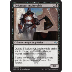 (Foil) Noire - Exécuteur impitoyable (U) [FRF]