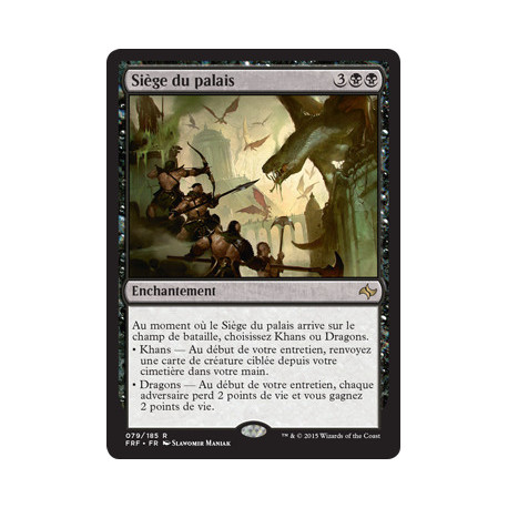 (Foil) Noire - Siège du palais (R) [FRF]