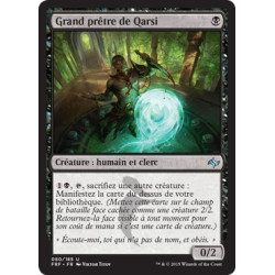 (Foil) Noire - Grand prêtre de Qarsi (U) [FRF]