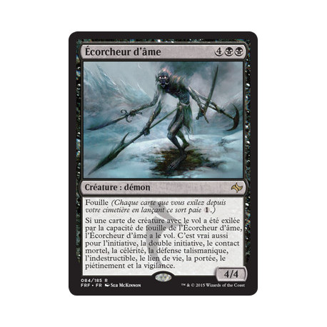 (Foil) Noire - Écorcheur d'âme (R) [FRF]