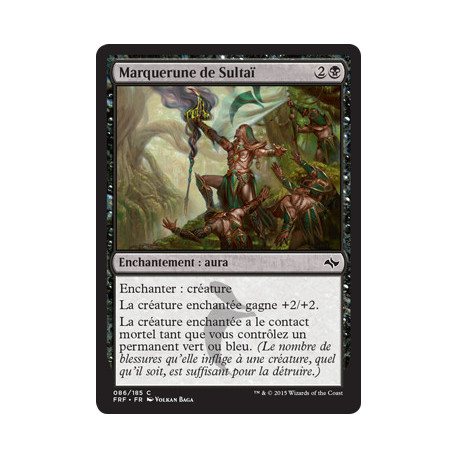 (Foil) Noire - Marquerune de Sultaï (C) [FRF]