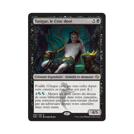 (Foil) Noire - Tasigur, le Croc doré (R) [FRF]