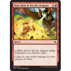 (Foil) Rouge - Bain dans le feu des dragons (C) [FRF]