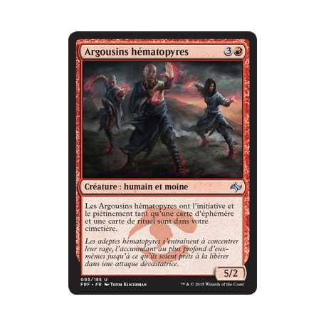 (Foil) Rouge - Argousins hématopyres (U) [FRF]
