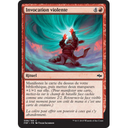 (Foil) Rouge - Invocation violente (C) [FRF]