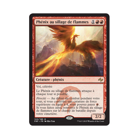 (Foil) Rouge - Phénix au sillage de flammes (R) [FRF]