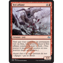 (Foil) Rouge - Yeti affamé (U) [FRF]