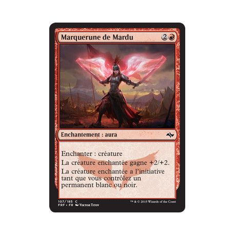 (Foil) Rouge - Marquerune de Mardu (C) [FRF]