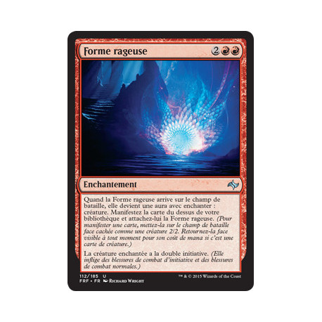 (Foil) Rouge - Forme rageuse (U) [FRF]