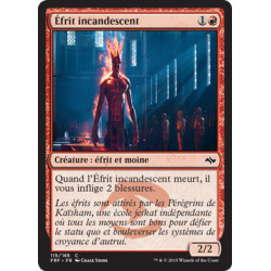 (Foil) Rouge - Éfrit incandescent (C) [FRF]