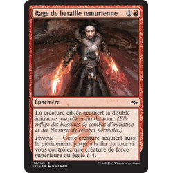 (Foil) Rouge - Rage de bataille temurienne (C) [FRF]