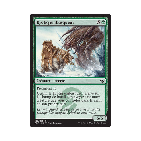 (Foil) Verte - Krotiq embusqueur (C) [FRF]