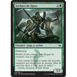 (Foil) Verte - Archers de Qarsi (C) [FRF]