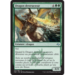 (Foil) Verte - Dragon destructeur (U) [FRF]