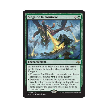 (Foil) Verte - Siège de la frontière (R) [FRF]