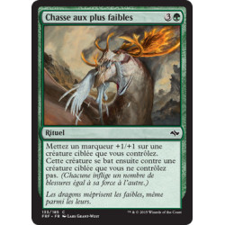 (Foil) Verte - Chasse aux plus faibles (C) [FRF]