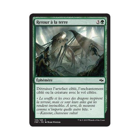 (Foil) Verte - Retour à la terre (C) [FRF]