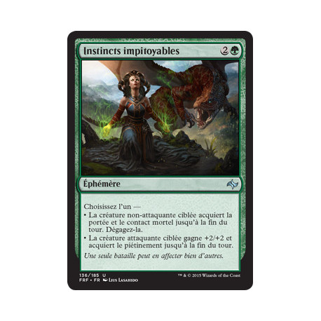 (Foil) Verte - Instincts impitoyables (U) [FRF]