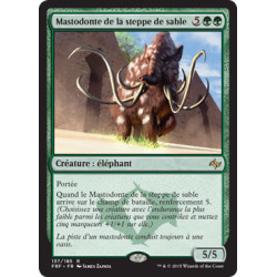 (Foil) Verte - Mastodonte de la steppe de sable (R) [FRF]