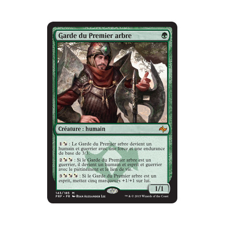 (Foil) Verte - Garde du Premier arbre (M) [FRF]