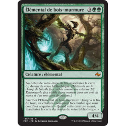 (Foil) Verte - Élémental de bois-murmure (M) [FRF]