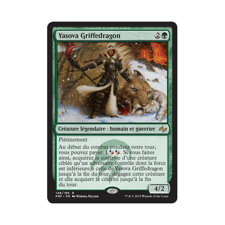(Foil) Verte - Yasova Griffedragon (R) [FRF]