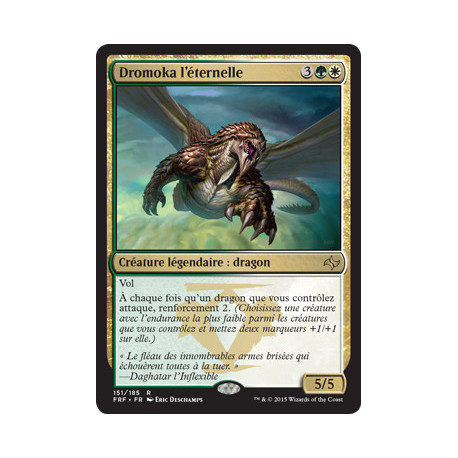 (Foil) Multicolore - Dromoka l'éternelle (R) [FRF]